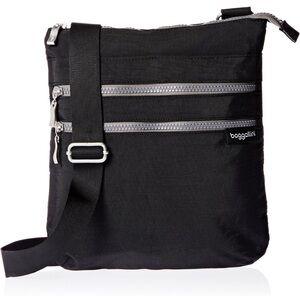 Baggallini Black Messenger Bag